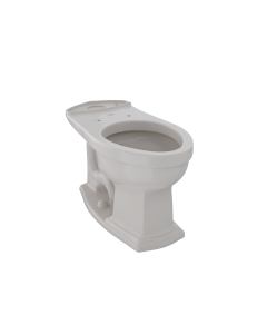 TOTO Eco Clayton and Clayton Universal Height Elongated Toilet Bowl, Sedona Beige